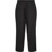 Zizzi Pantalon de pyjama 'Mellie' noir