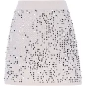 Faina Jupe blanc cassé