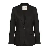 Cream Blazer noir