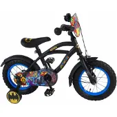 Volare Vélo enfant Batman - Garçon - 12 pouces - Noir