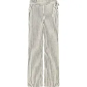 Ichi Pantalon 'MARRAKECH' écru / bleu foncé