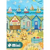 Pieces & Peace Puzzle Mini Puzzle - Mini Beach Huts - 51 à 99 pièces