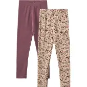 Wheat Leggings 'Jules' beige / vert / violet foncé
