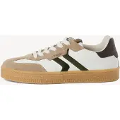 Tamaris Baskets basses camel / noir / blanc