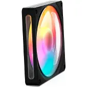 NZXT F140 RGB (noir, 140 mm) (140 mm, 1x), Ventilateur PC, Noir
