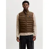 Jack & Jones Gilet 'JJEKingsley' marron