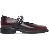Vagabond SHOEMAKERS Ballerines à lanières 'ELLIS' bordeaux
