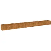 vidaXL Hochbeet 482x50x36 cm Cortenstahl