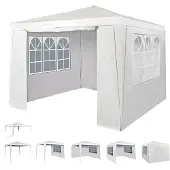 vidaXL Pavillon de jardin avec toit pyramidal 3 x 3 m