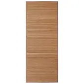 Super Merchant Tapis en bambou marron à latte rectangulaire 120 x 180 cm