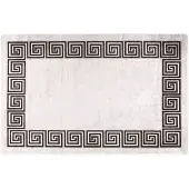 vidaXL Tapis lavable antidérapant 160x230 cm beige clair