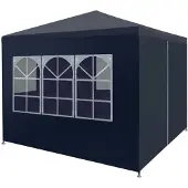 vidaXL Tente de réception 3x3 m blau