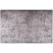 vidaXL Tapis lavable antidérapant 80x150 cm Gris