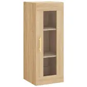 vidaXL Armoire murale chêne Sonoma 34,5x34x90 cm