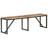 vidaXL Banc 160x35x46 cm bois massif de manguier