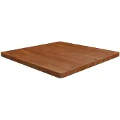 vidaXL Dessus de table carré Marron foncé 90x90x4cm Bois chêne traité