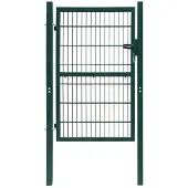 vidaXL Portillon 2D (simple) Vert 106x190 cm
