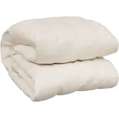 vidaXL Couverture lestée Crème clair 200x200 cm 13 kg Tissu