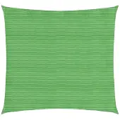 vidaXL Voile d'ombrage 160 g/m² vert clair 4x4 m HDPE