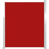 vidaXL Marquise latérale 160x300 cm rouge