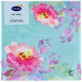 Duni Servetten Flowy Floral 33X33 Cm