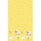 Duni Pâques Nappe Hoppy Easter, 138x220 cm (220 x 138 cm)