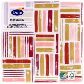 Duni Servietten Golden Impuls 24X24 Cm