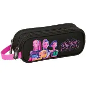 Safta Kpop Demon Hunters Negra double trousse à crayons