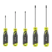 Ryobi Jeu de 5 tournevis magnétiques Torx - RHSDST5