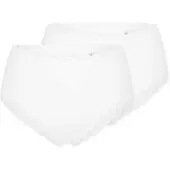 Schiesser Slip ' Cotton Lace ' blanc