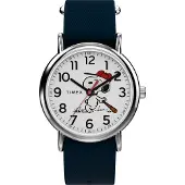 Timex Peanuts Tw2y51400 38mm 3atm Quartz/analogical Watch Bleu Homme
