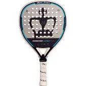 Black Crown Hurricane Confort 4.0 Padel Racket Argenté Homme
