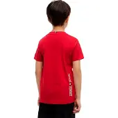 Tommy Hilfiger Kb0kb10591 Short Sleeve T-shirt Rouge 10 Years Garçon
