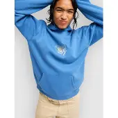 Roxy Surf Stk Hd Br Hoodie Bleu L Femme