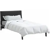 vidaXL Couverture de lit 135 x 200 cm, idéale pour le printemps et l'automne, en duvet, de couleur blanche, respirante
