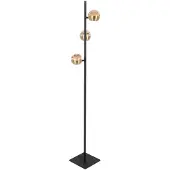 Steinhauer Lampe sur pied à LED Belluno Laiton 3-léger - verre