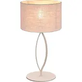 Masterlight Lampe de table Terry Duno terra beige Ø 30cm