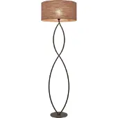 Masterlight Lampe de pied Terry Duno cacao