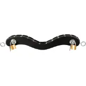 Zado - civières pour testicules en cuir (noir)