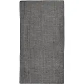 vidaXL Tapis d'extérieur en tissu plat 80x150 cm gris