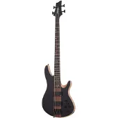 Schecter Charles Berthoud CB-4 See-Thru Black Satin basse électrique