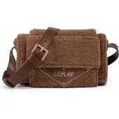 Replay sac à épaule bandoulière Crossbody Bag Brown brun