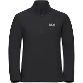 Jack Wolfskin Taunus 100 Half Zip Sweatshirt Noir M Femme