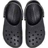 Crocs Sandales - Classic+ Glitter Sabot - Black Glitter - - 41/42 - Sandales