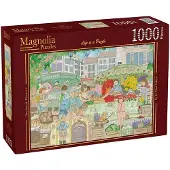 Magnolia Puzzle Markets 1000 dls