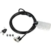 Kensington K62318ww Universal 3 In 1 1.8 M Laptop Security Cable Noir