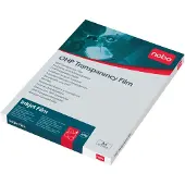 Nobo Film OHP à jet d'encre Side Stripe de Nobo (A4, 50 feuilles, 120 g/m²)