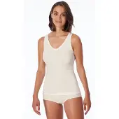 Schiesser Top Schiesser Femme 144096 Naturschönheit Secco-M
