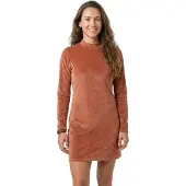 Billabong Everleigh Mock Long Sleeve Dress Marron S Femme
