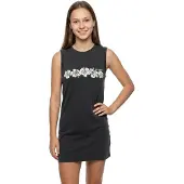 Billabong Paradise Knit Sleeveless Short Dress Noir XS Femme